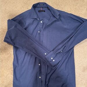 Tommy Hilfiger Mens Dress Shirt 34/35 Medium